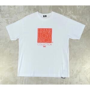 KITH For Frank Lloyd Wright Foundation White Tee Men’s Size Medium NWT